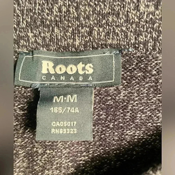 Roots casual heathered grey stylish trendy knee length bodycon chalet skirt M - Picture 4 of 5